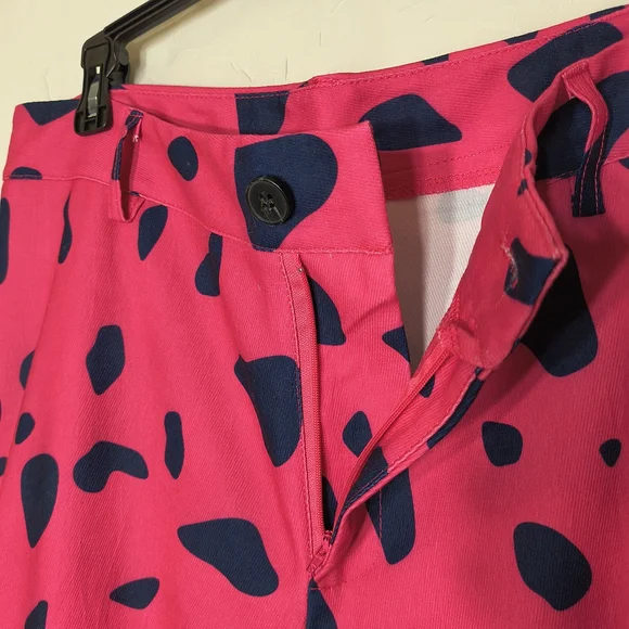 Pink and Black Patterned Pants - Picture 6 of 7